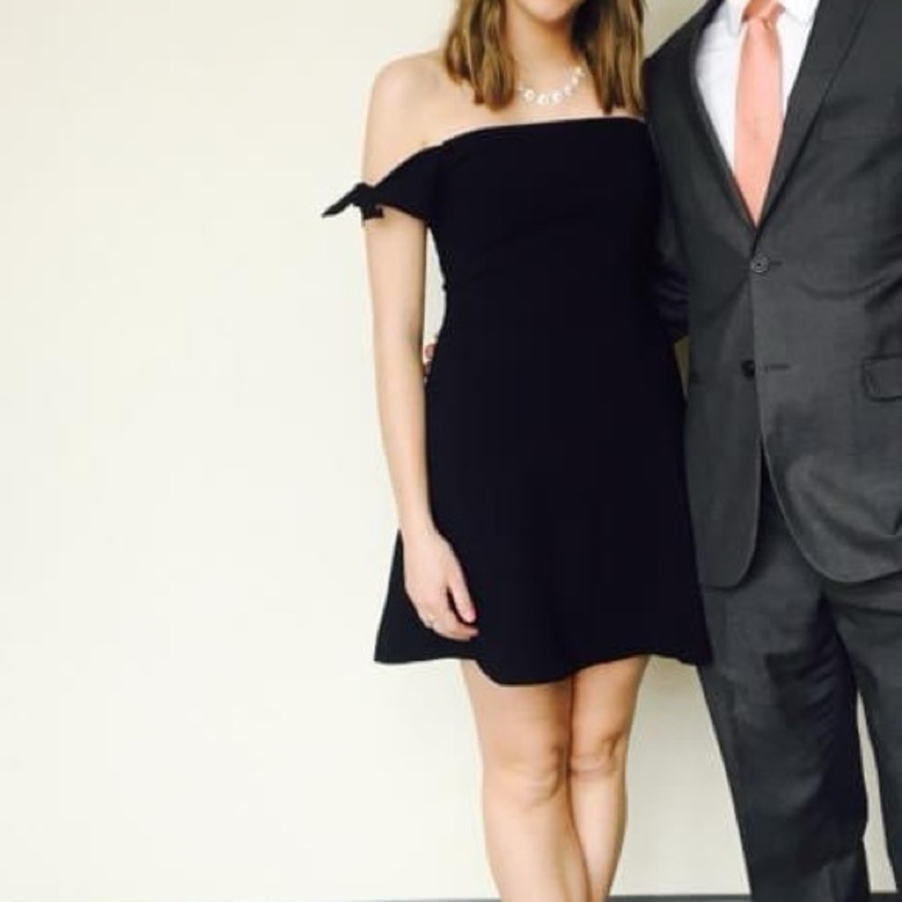 French Connection Black Mini Dress